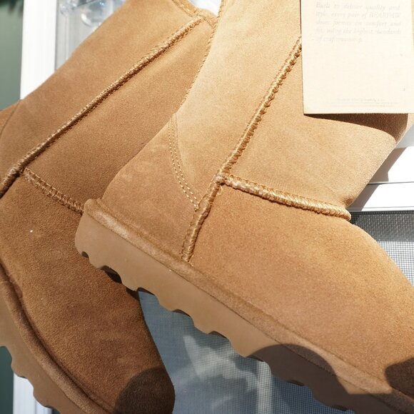 Bearpaw Elle Short Hickory Lined Warm Winter Boots - Picture 10 of 12